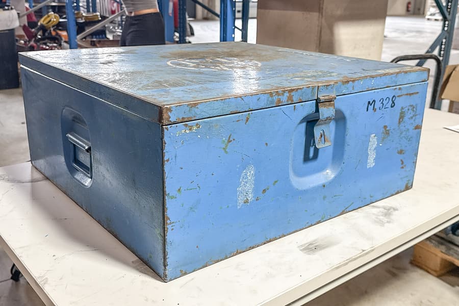 Metall Transportkiste Zinser